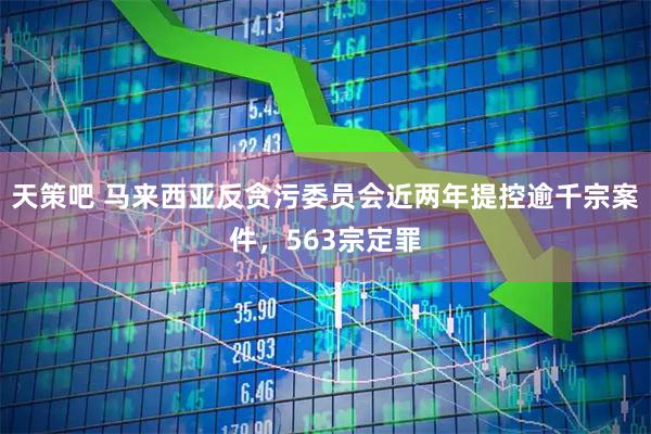 天策吧 马来西亚反贪污委员会近两年提控逾千宗案件，563宗定罪